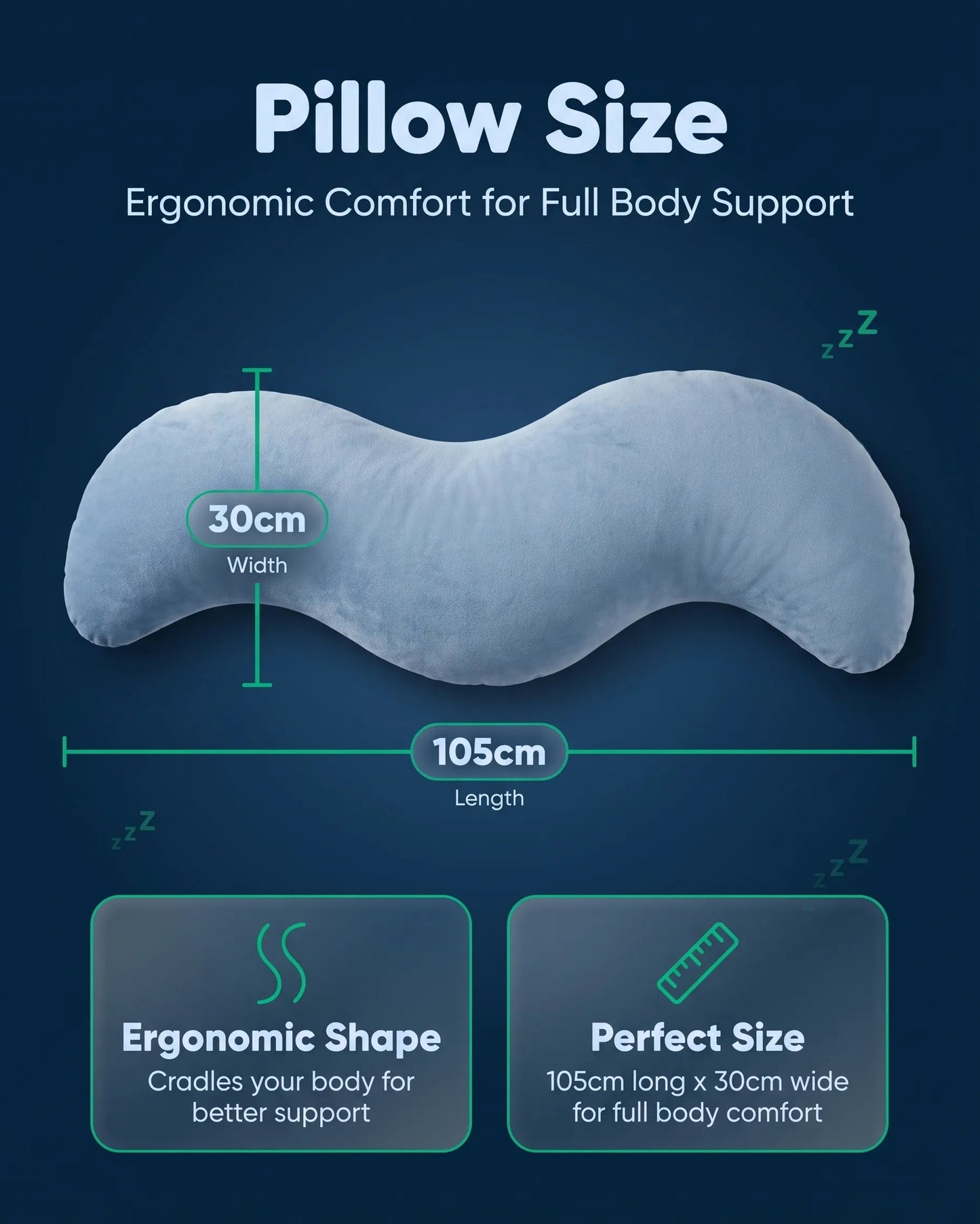 Snuggi Body Align Pillow