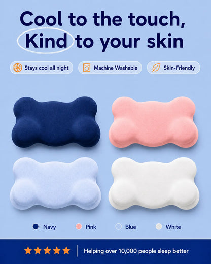 The Cloudii™ Cooling Pillow case