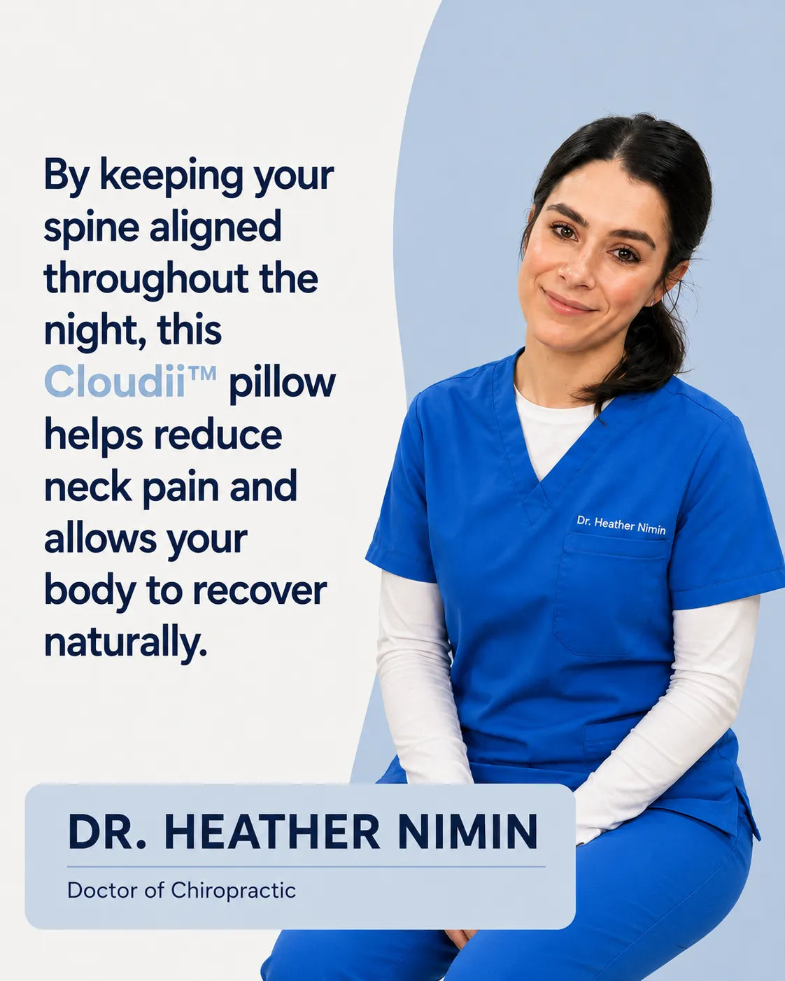 Cloudii™ Comfort Align Pillow
